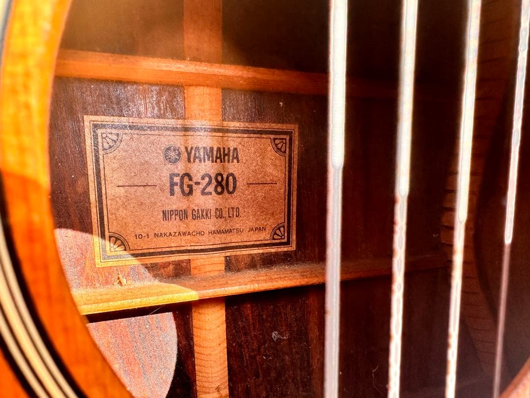 アコースティックギター YAMAHA ヤマハ　アンティーク　FG-280