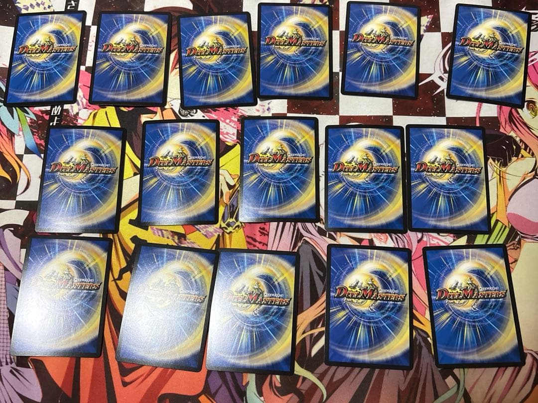 赤青マジックデッキ　パーツ付き　51枚