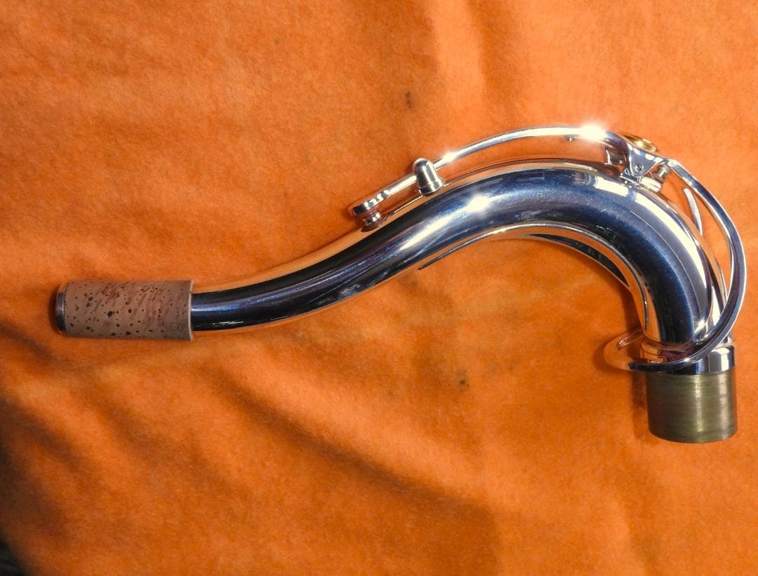 テナーサックス用ネック　YTS-62S（現行品）用　シルバーメッキ