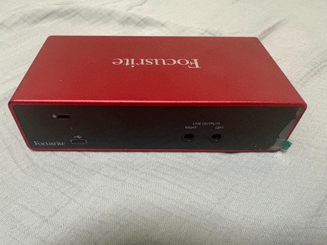 DTM・DAW Focusrite Scarlett 2i2 gen3