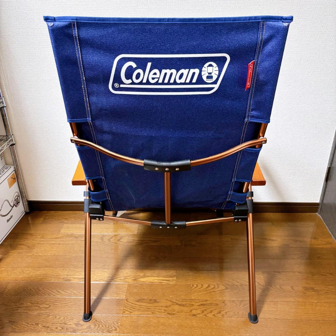 【限定カラー】美品 Coleman コールマン レイチェア デニム 2脚セット