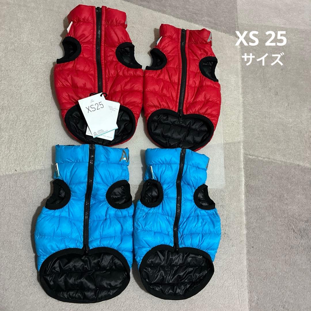 【COLLAR】ペット用　犬　エアリーダウンベスト　XS25サイズ　4点　新品
