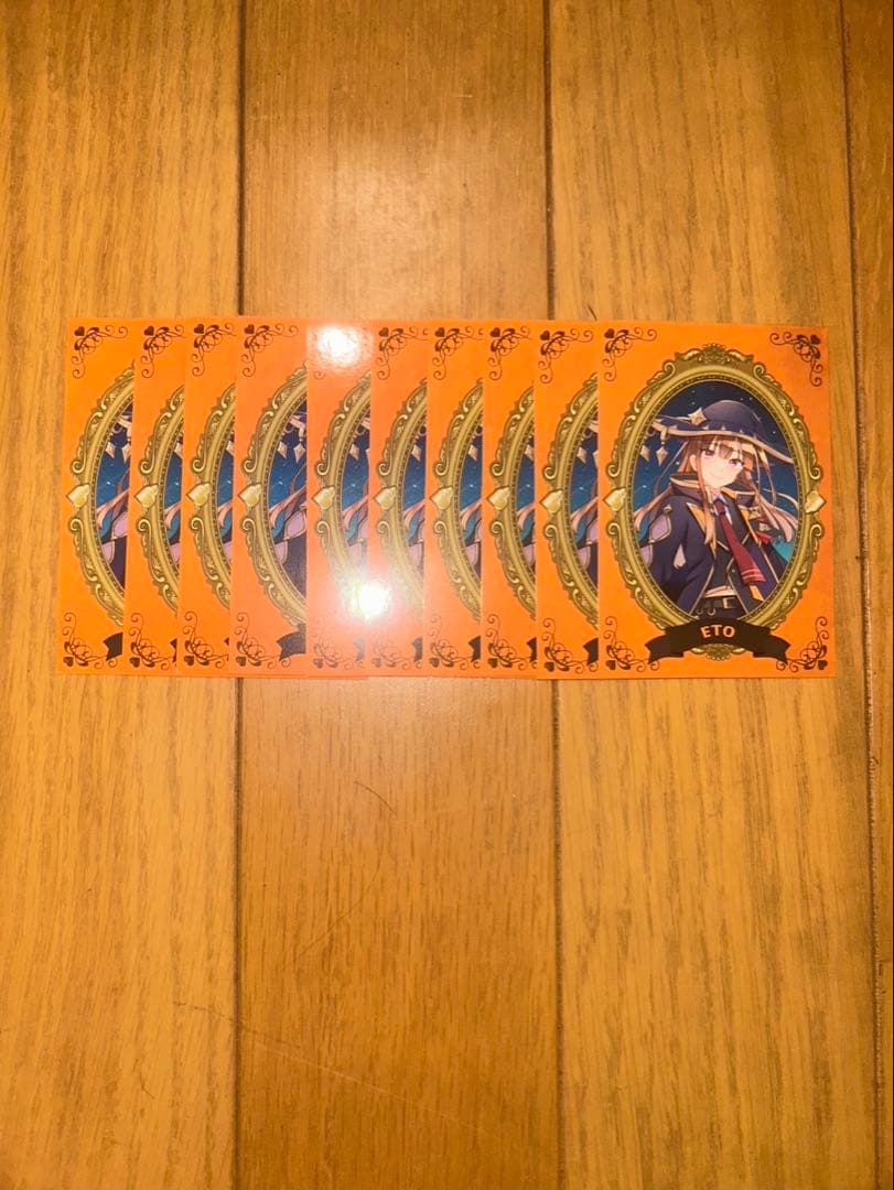 ちいず専用！！！カラフルピーチえと　魔法学園　額縁トレカ