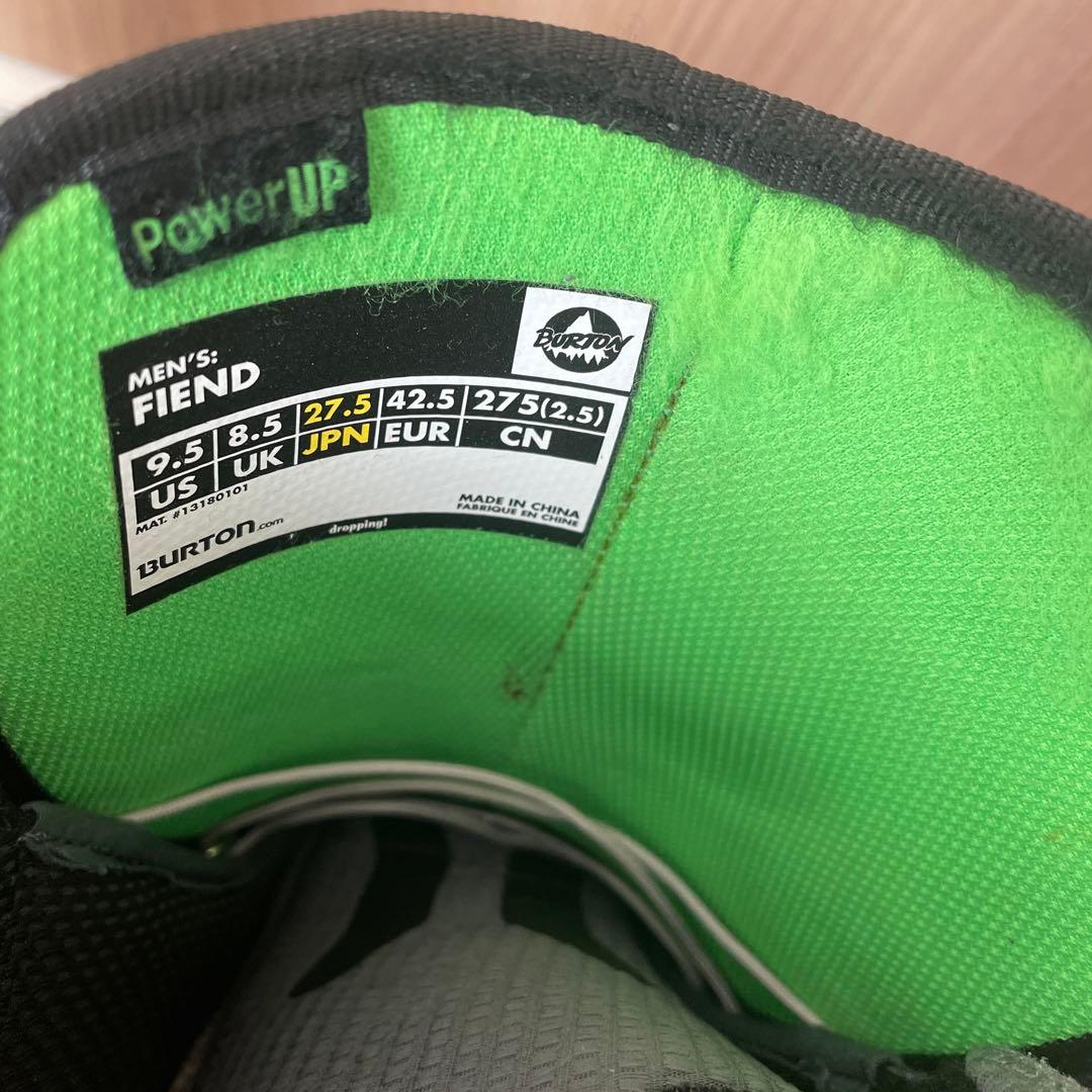 Burton Fiend スノーボードブーツ 27.5