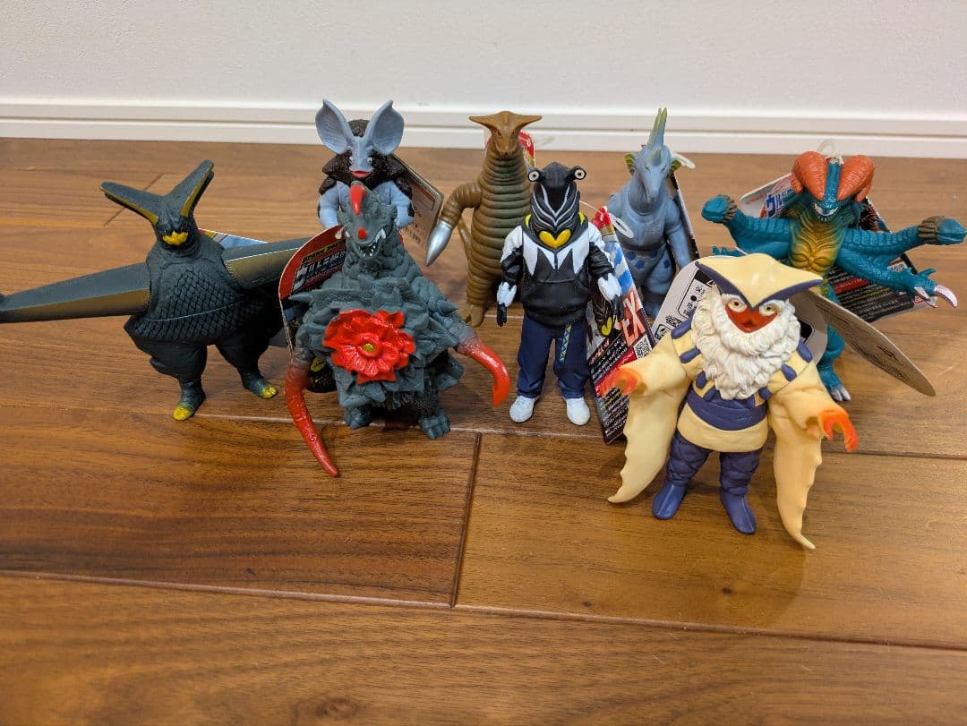 ウルトラ怪獣シリーズ　500 タグ付き　ライブサイン　イカロス星人　ミラクル星人