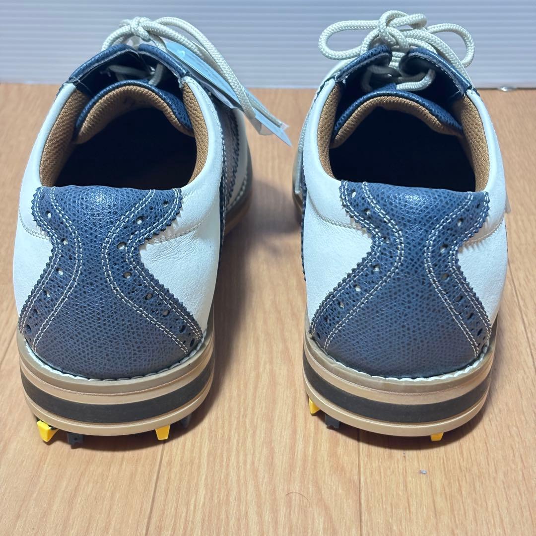 【未使用タグ付】Buckwheat ゴルフシューズ 24.5 完全防水 スパイク