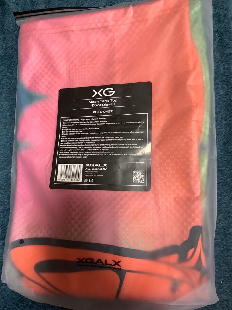 XG Mesh Tank Top Do or Die Lサイズ