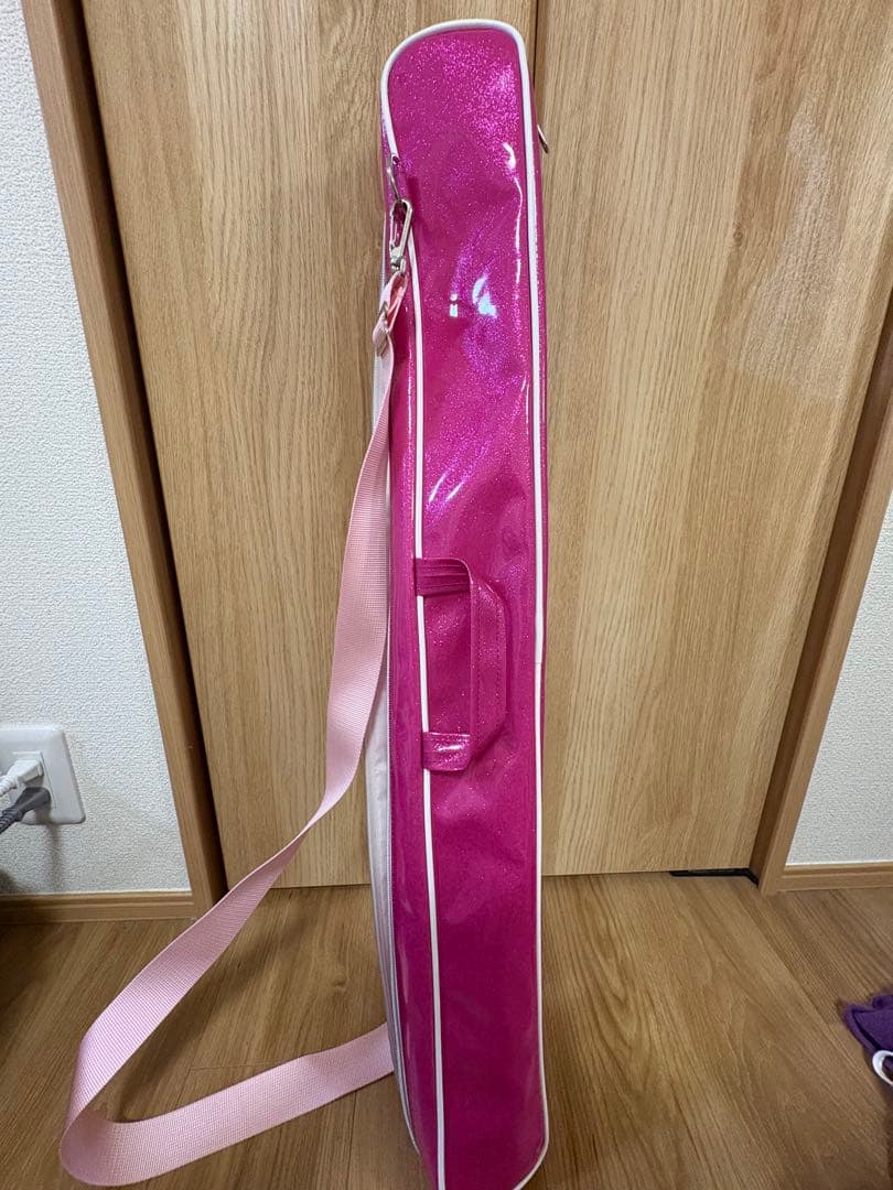 バトントワリング用ピンクバッグ