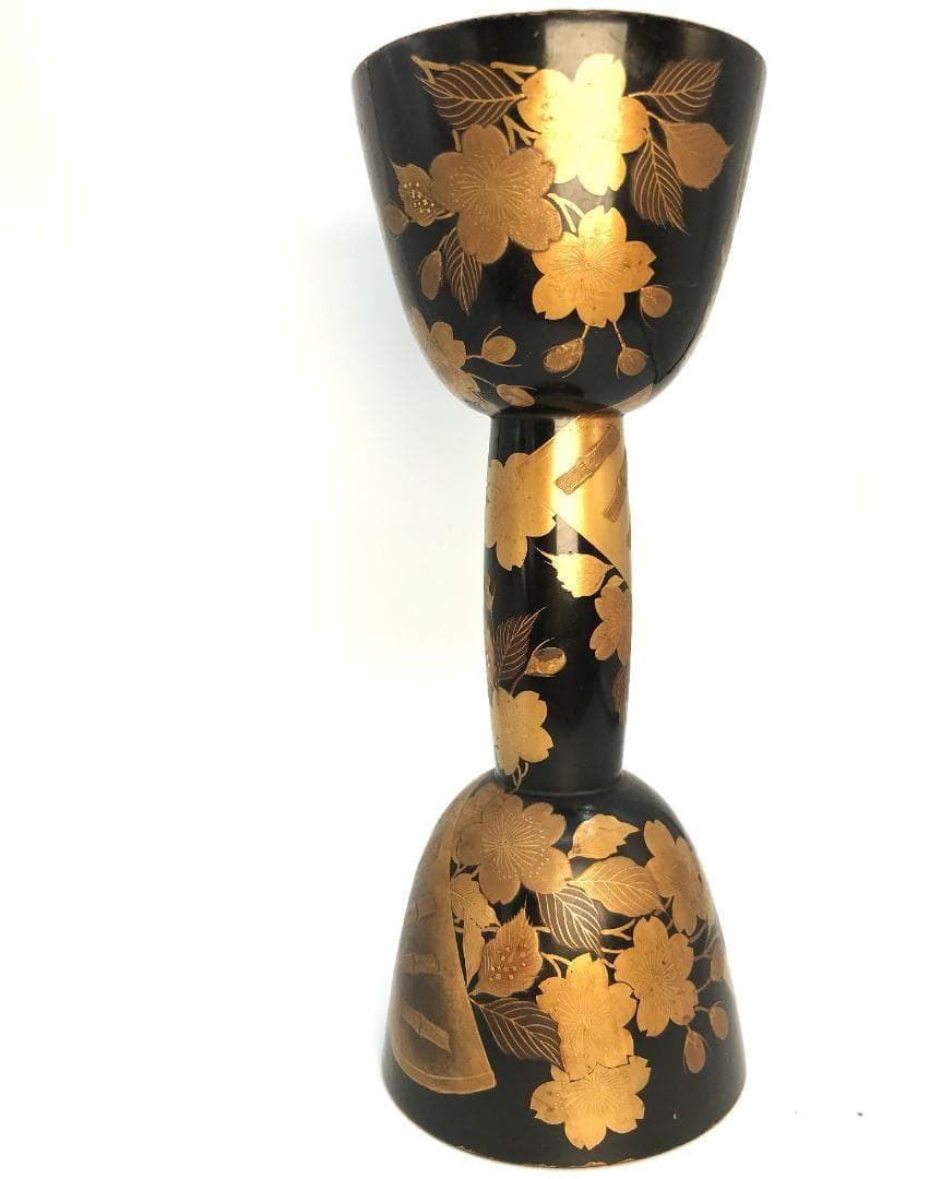 小鼓　古胴　和楽器　能楽　鼓　蒔絵　筒