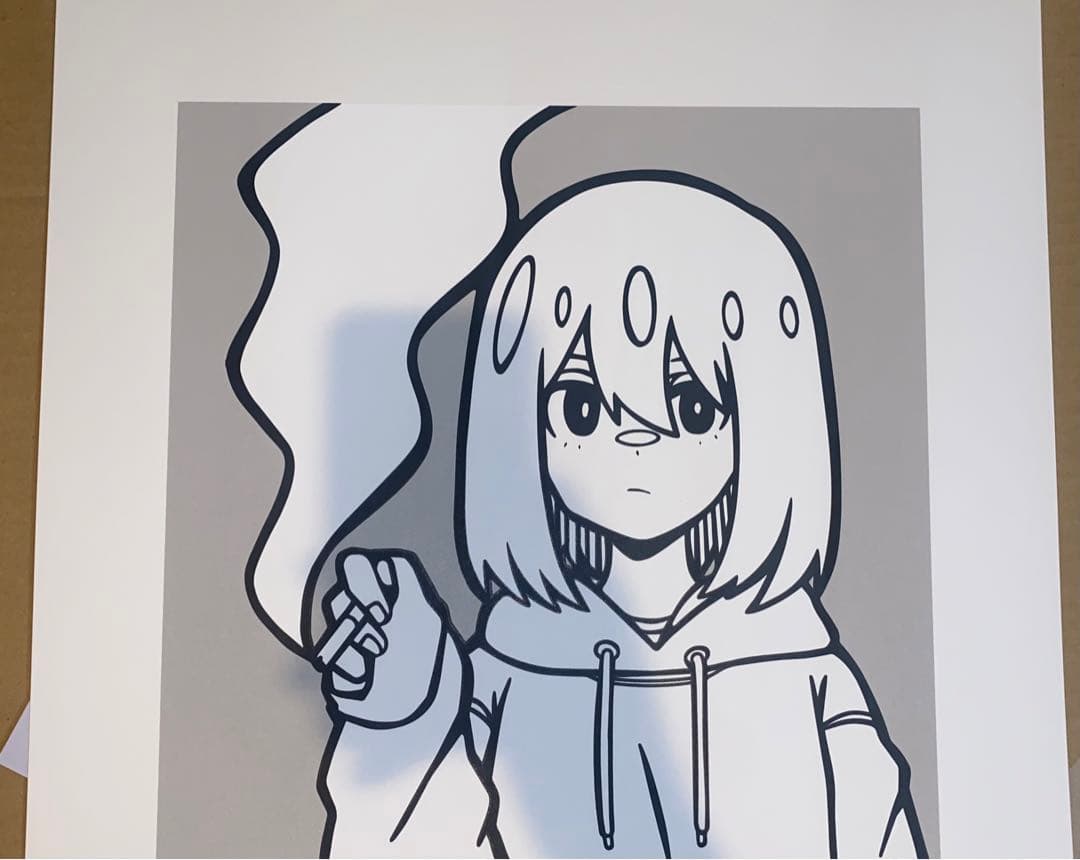 SHIGEMATSU NANTOKA シゲマツ シルクスクリーン ED30