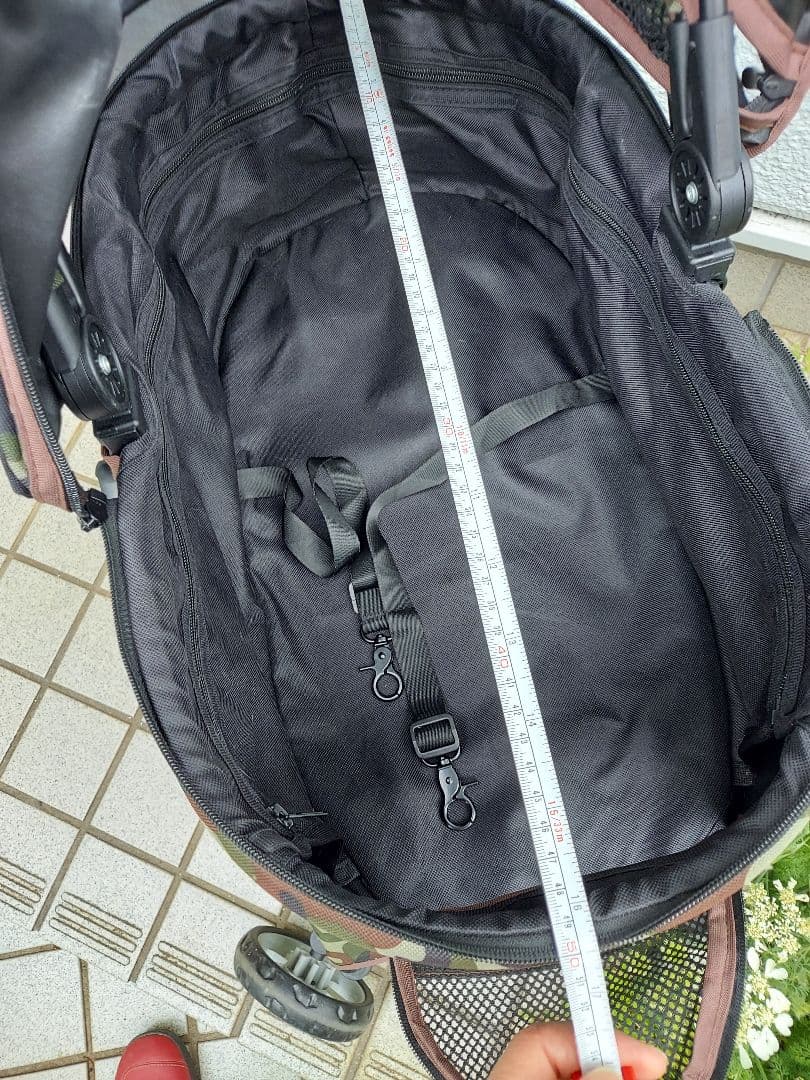 迷彩ペットカート(バスケット取り外し式)