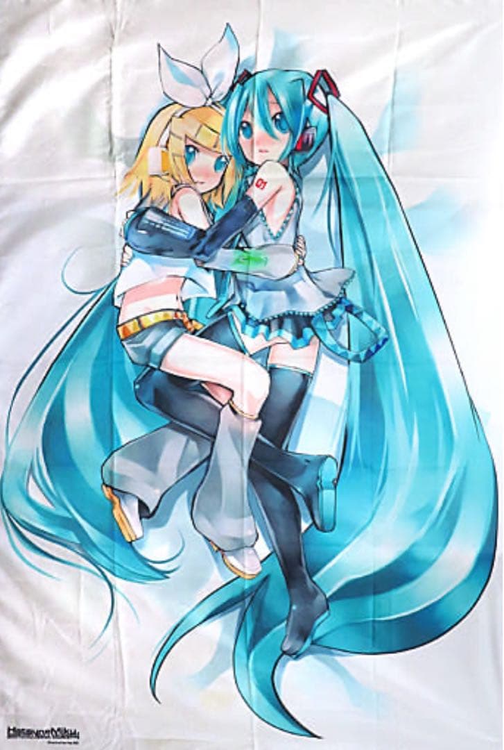 ◆新品 未使用 初音ミク 特大シーツ