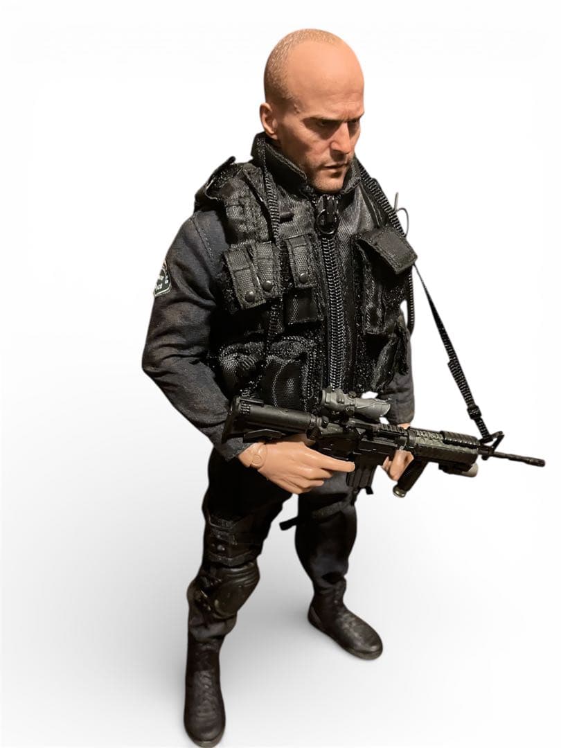 ジェイソンステイサム風 SWAT カスタムフィギュア