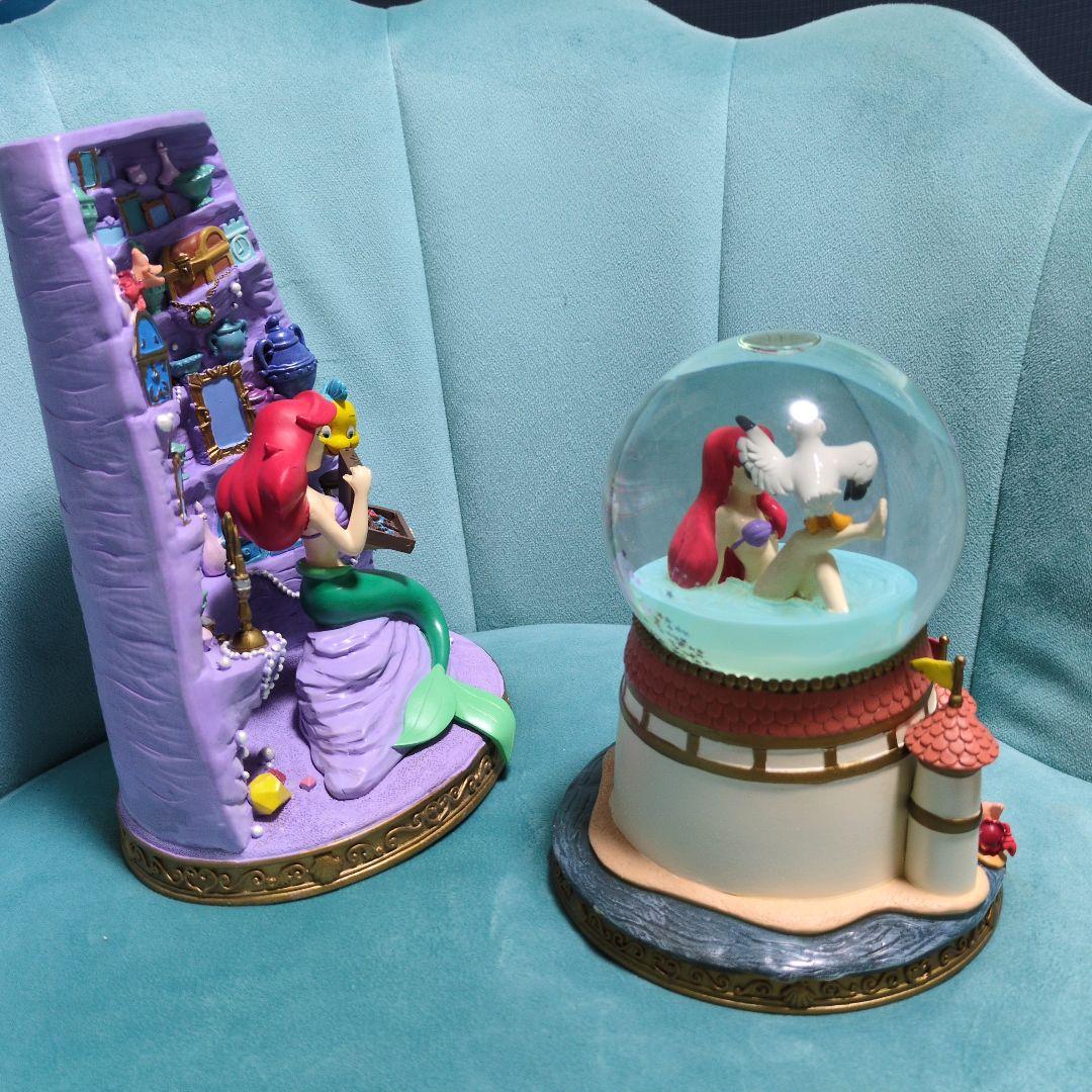ディズニーストア　リトルマーメイド　アリエル　スノーグローブ