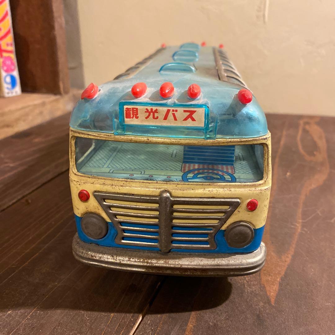 当時物　ブリキ　観光バス1950年代大型　昭和