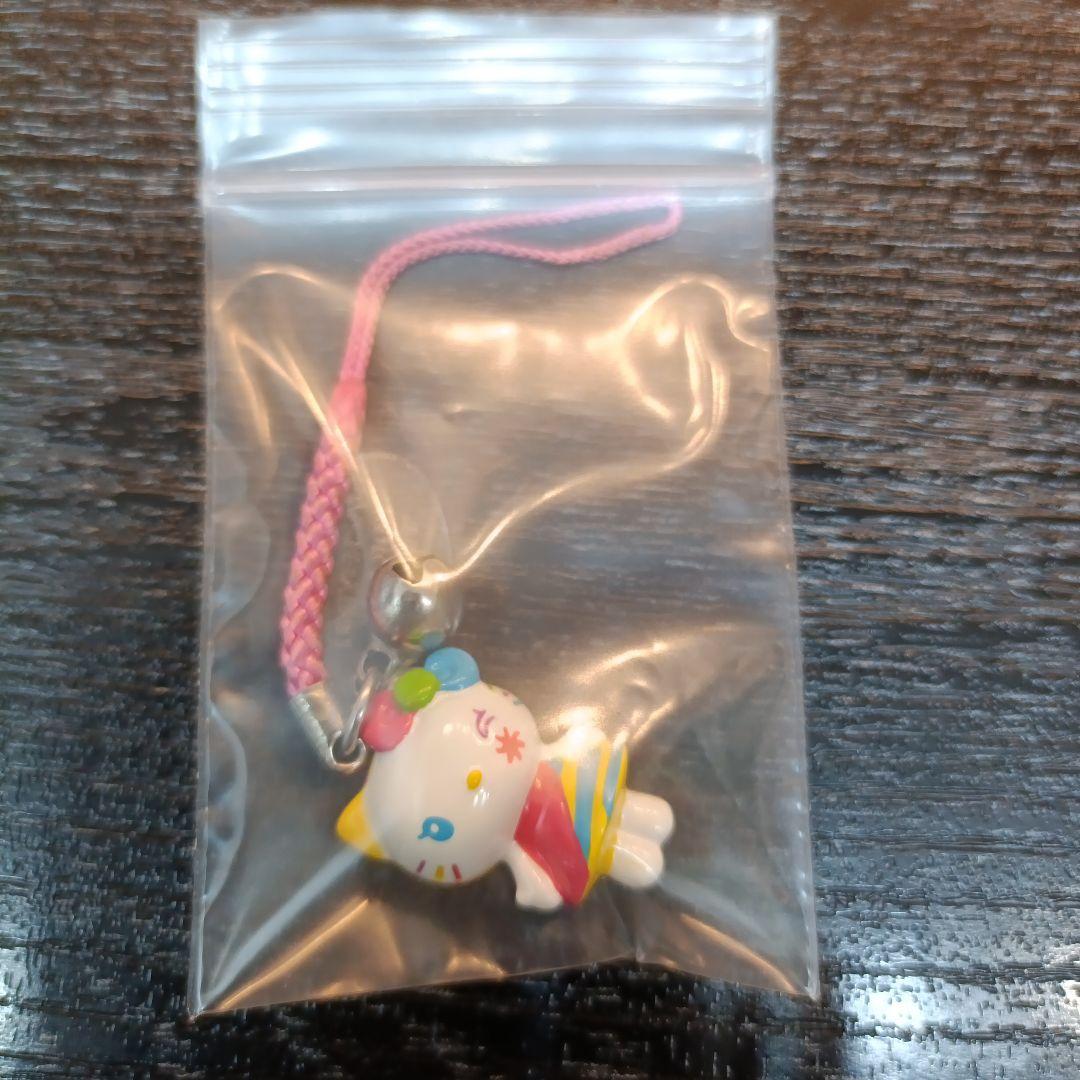 USJ 15周年限定 ☆ ハローキティ 根付 ストラップ 希少 デザイン レア