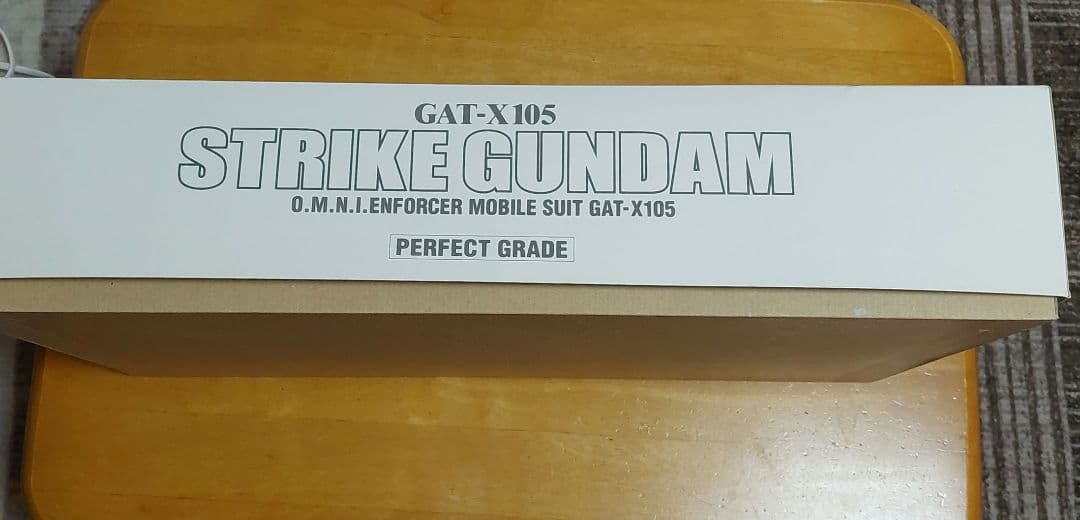 未組立　バンダイBANDAI GAT-X105 STRIKE GUNDAM PG