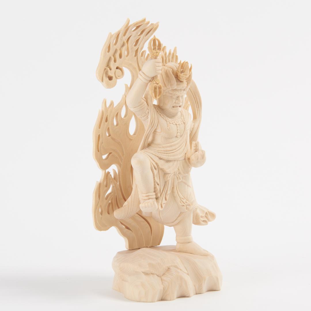 桧　蔵王権現　20ｃｍ #064