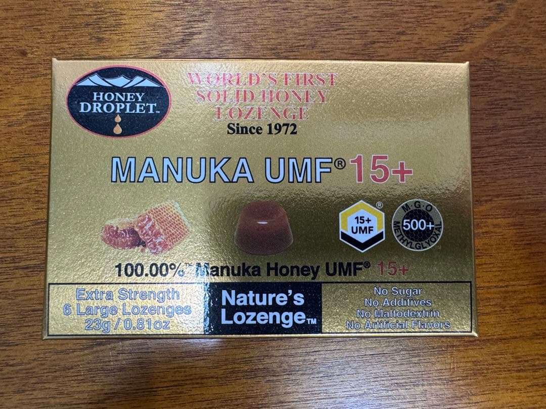マヌカハニー　37ハニーハニードロップレット100%UMF®️15＋　10個セット