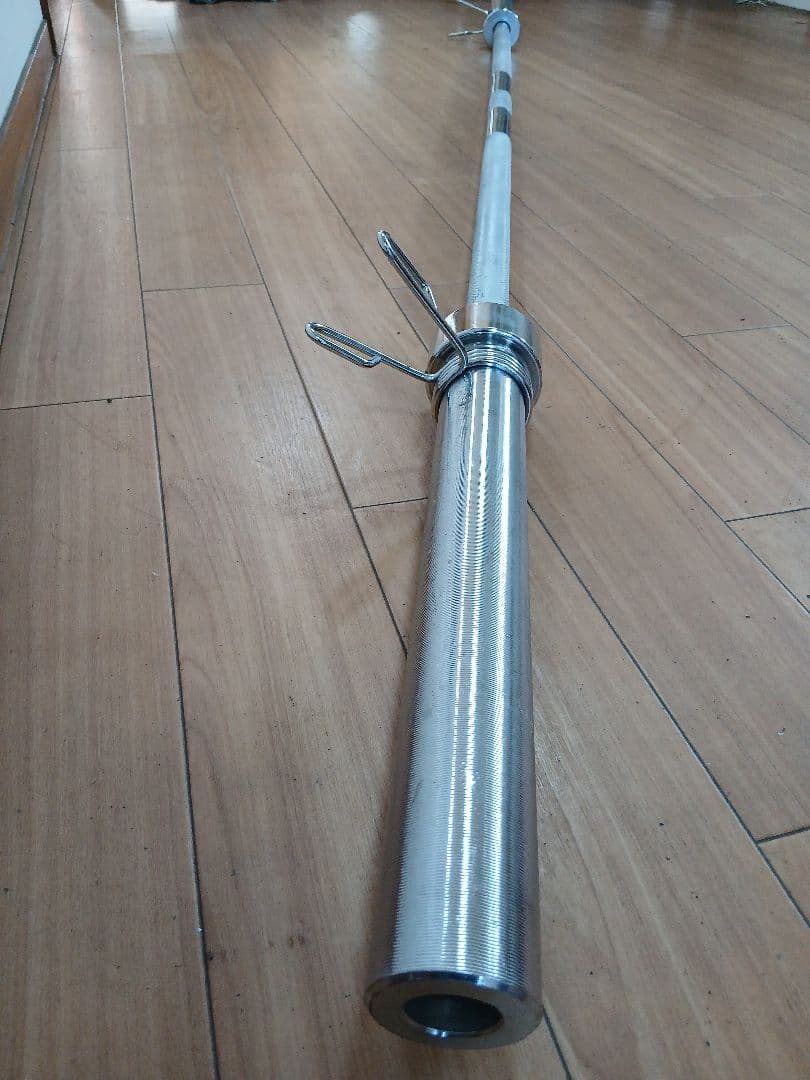 バーベル　オリンピックシャフト220cm　約20kg　径50mm
