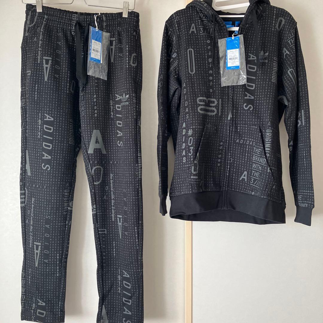 adidas スウェット　パーカー　ジャージ　セット　新品未使用　Lサイズ