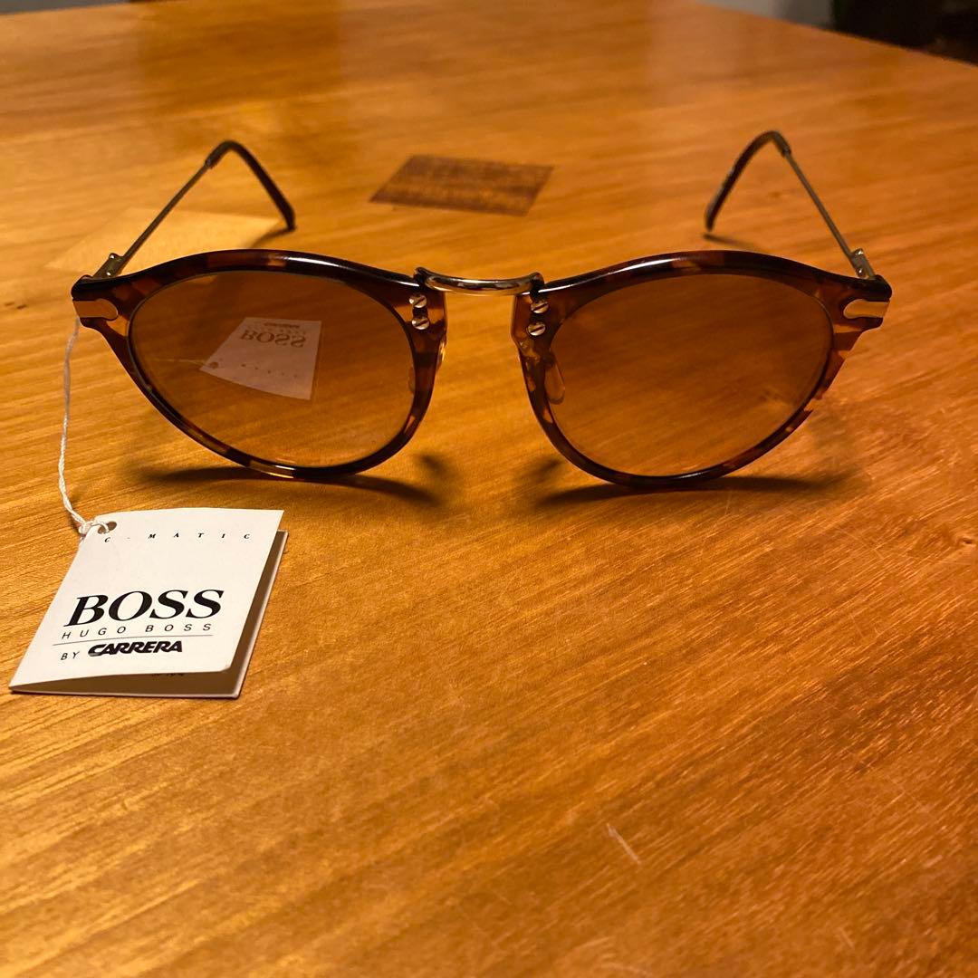 アイルトンセナ使用モデル　BOSS Carrera ラウンド型サングラス