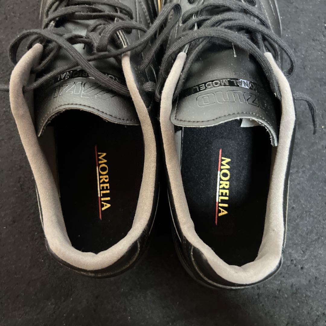 Mizuno Morelia ブラック フットサルシューズ 28.0