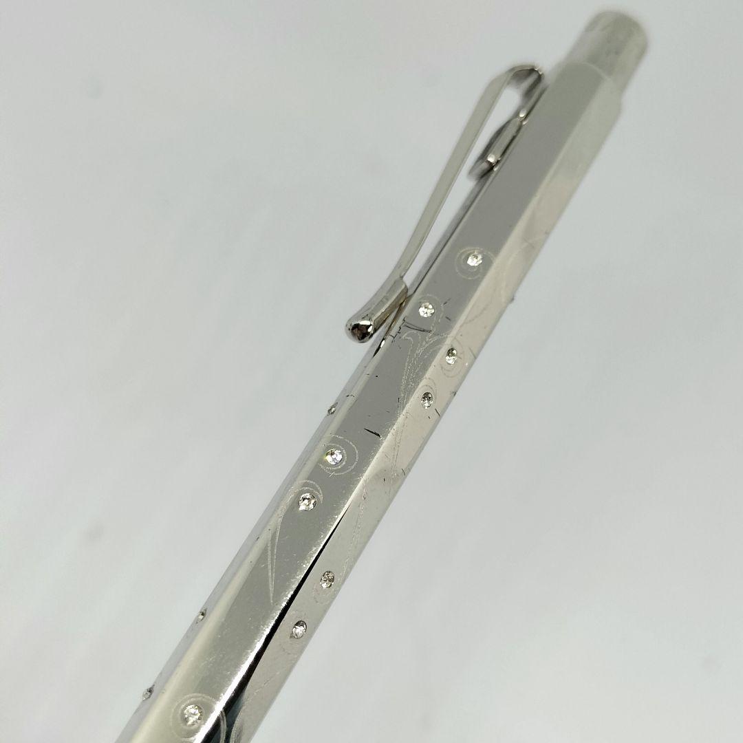 カランダッシュ エクリドール ボールペン スワロフスキー エクラI シルバー