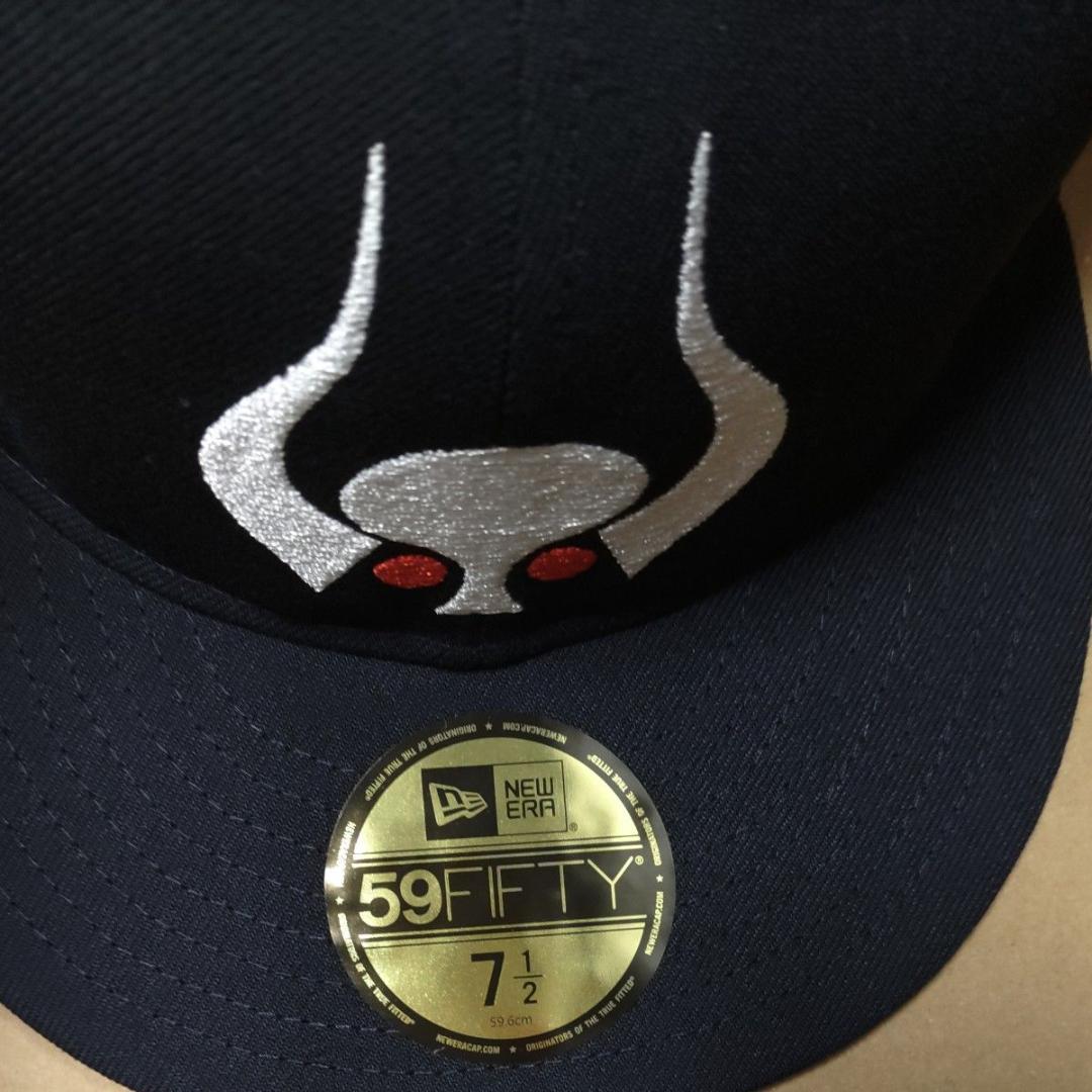 近鉄バファローズ ニューエラ 岡本太郎 ネイビー 59.6cm 7 1/2