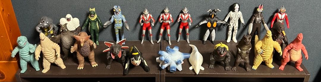【初代コンプ】ウルトラ怪獣シリーズ500 ソフビ　まとめ売り　初代ウルトラマン