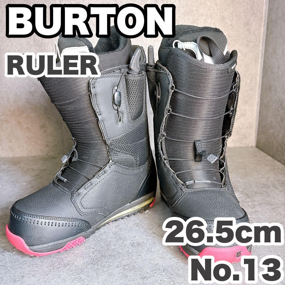 BURTONバートン ルーラー26.5センチ　クイックレース　スノーボードブーツ
