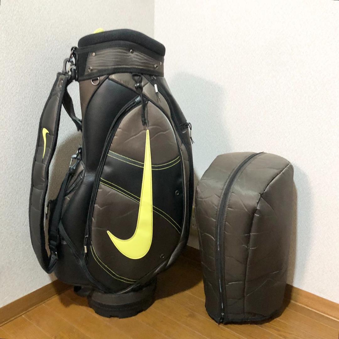【希少・廃盤】 NIKE ナイキ ゴルフ キャディバッグ カート型 6分割