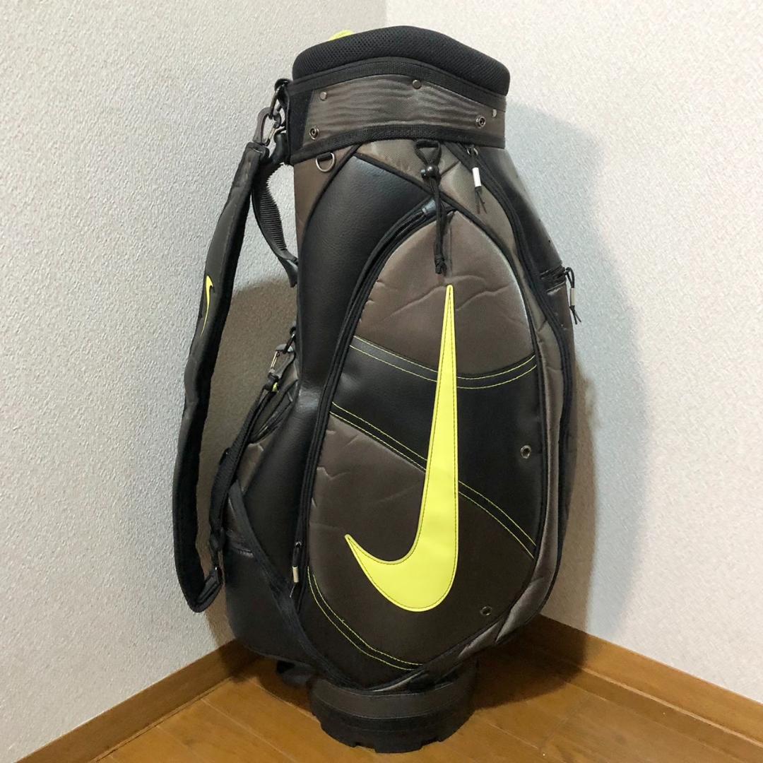 【希少・廃盤】 NIKE ナイキ ゴルフ キャディバッグ カート型 6分割