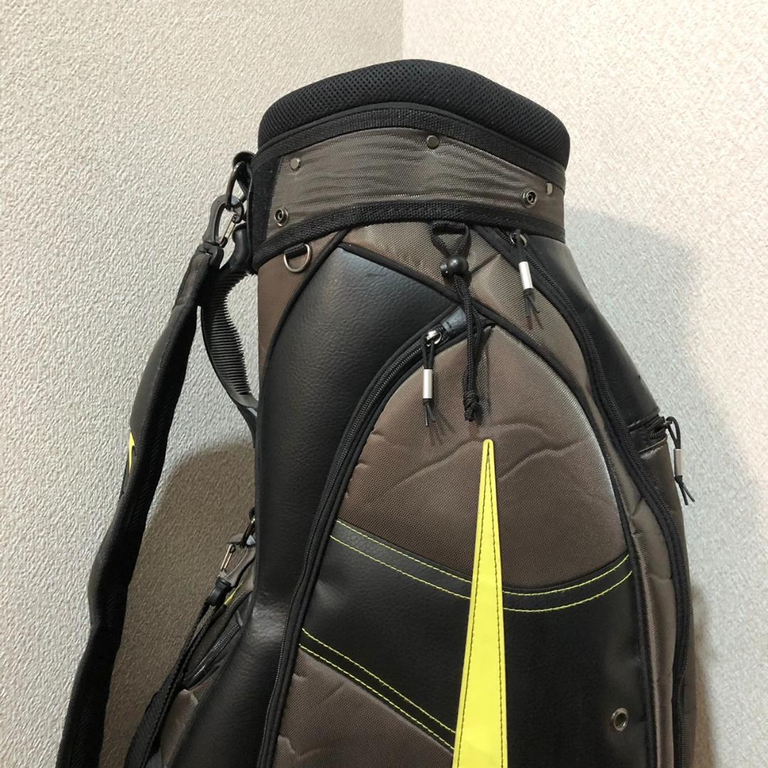 【希少・廃盤】 NIKE ナイキ ゴルフ キャディバッグ カート型 6分割