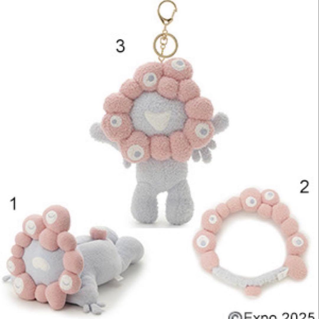 ジェラピケ　ミャクミャク　コラボレーションアイテム 3点セット　万博非売品レア