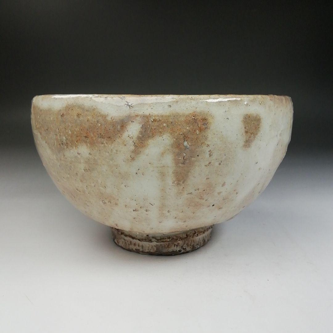 Ｔ７２６　茶碗　『萩焼』『田原謙次 造』　共箱　抹茶碗　茶道具