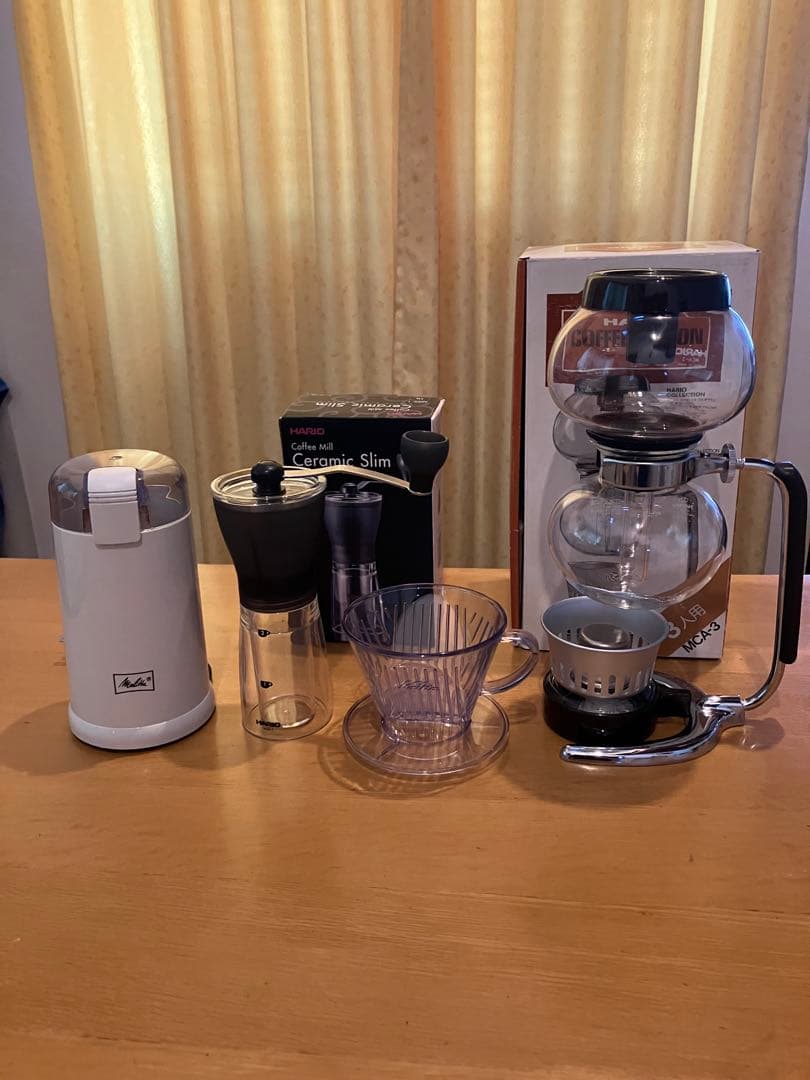 コーヒー関係一式　ミル、サイフォン等　応談可