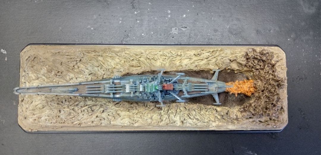 バンダイ.メカコレ.宇宙戦艦ヤマト2199ジオラマ完成品