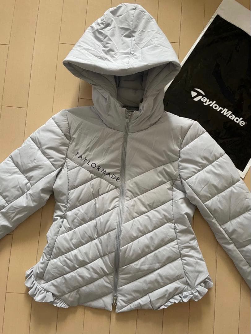 【お値下げ】秋冬に♪TaylorMade golf レディース 中綿ブルゾン　L