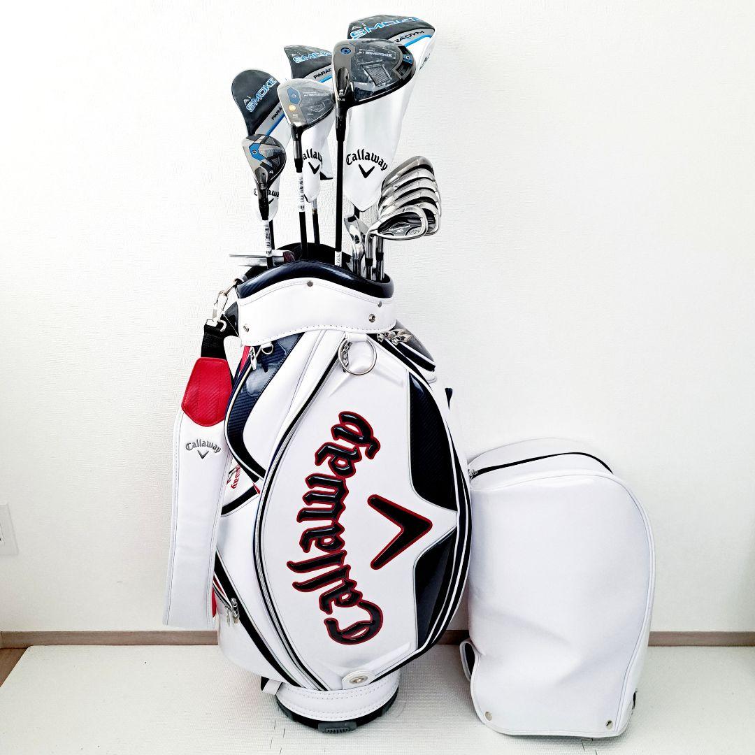 【新品有】左 Aiスモーク キャロウェイ メンズ　ゴルフクラブセット　レフティ