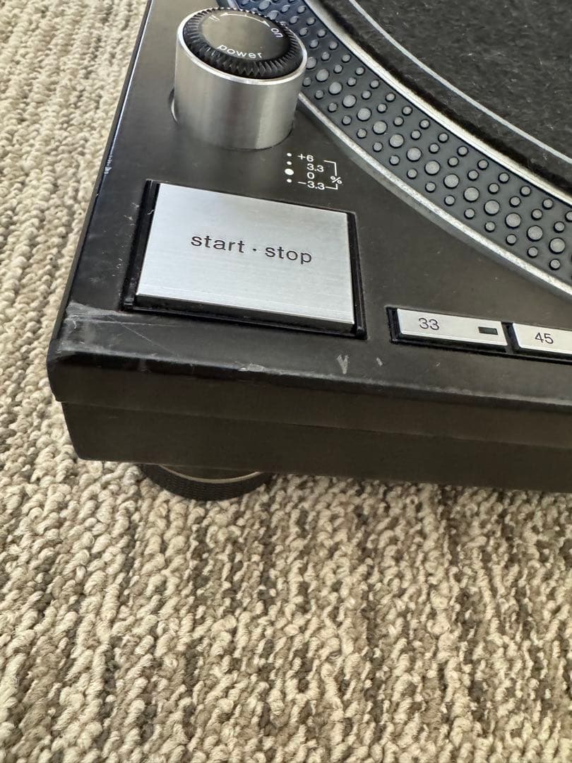 Technics SL-1200MK3D ターンテーブル　片方のみ音