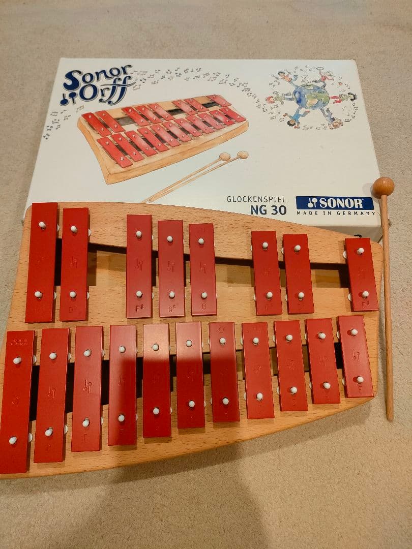 SN-NG30 グロッケンシュピール　ゾノア社　鉄琴　木琴