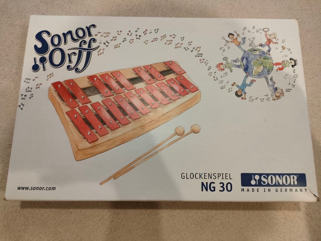 SN-NG30 グロッケンシュピール　ゾノア社　鉄琴　木琴