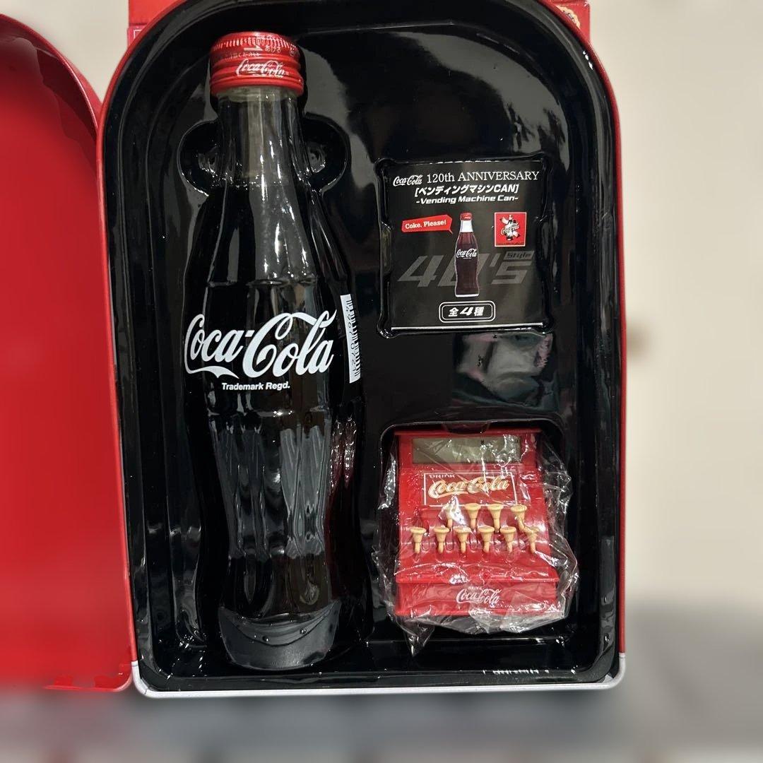 【コカ・コーラ】120周年記念　ベンディングマシンCAN ４種セット希少レア