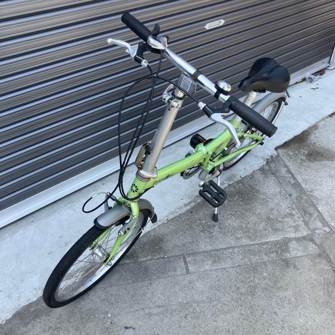 ビンテージ DAHON ダホン メトロ 折り畳み自転車 20インチ グリーン