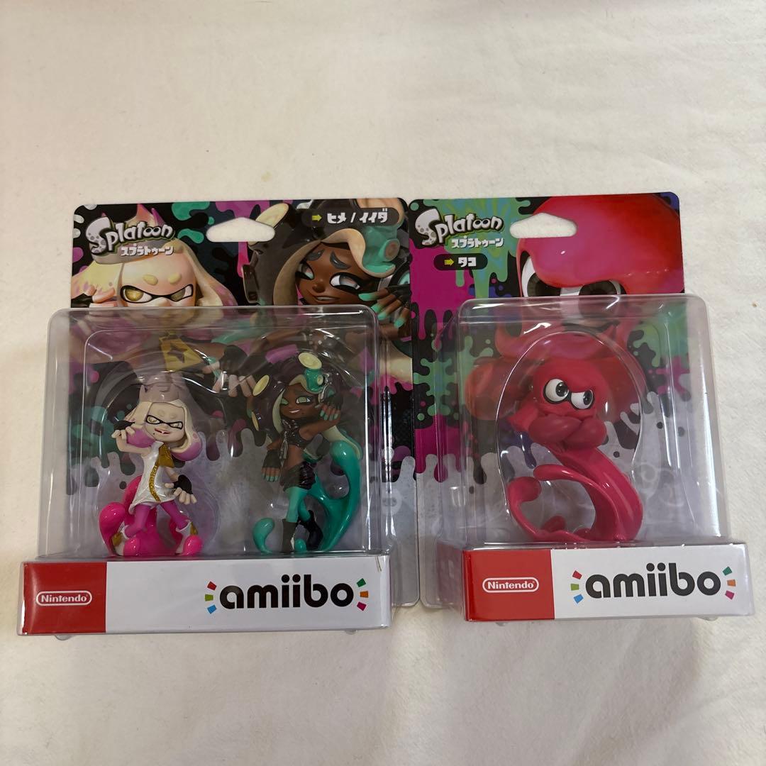 amiibo　テンタクルズセット&タコ　新品未開封