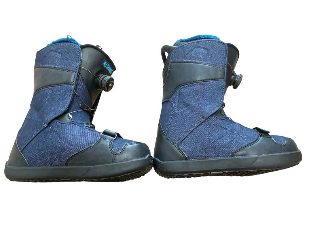 美品K2 TRANSIT BOA スノーボードブーツ デニム調25cm（US7）