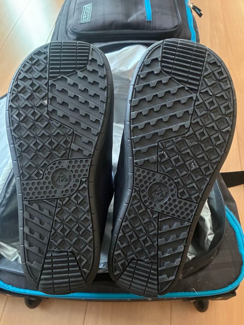 美品K2 TRANSIT BOA スノーボードブーツ デニム調25cm（US7）