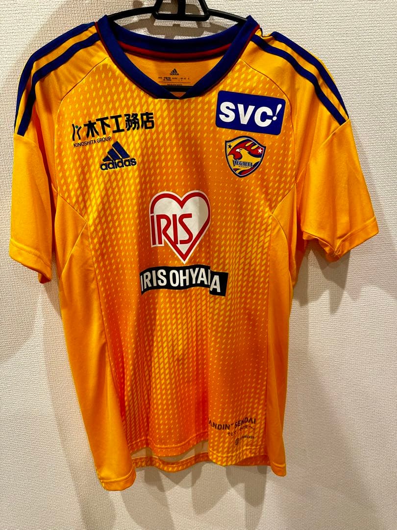 【希少】ベガルタ仙台 2023 ユニフォーム 真瀬拓海 背番号25 Lサイズ