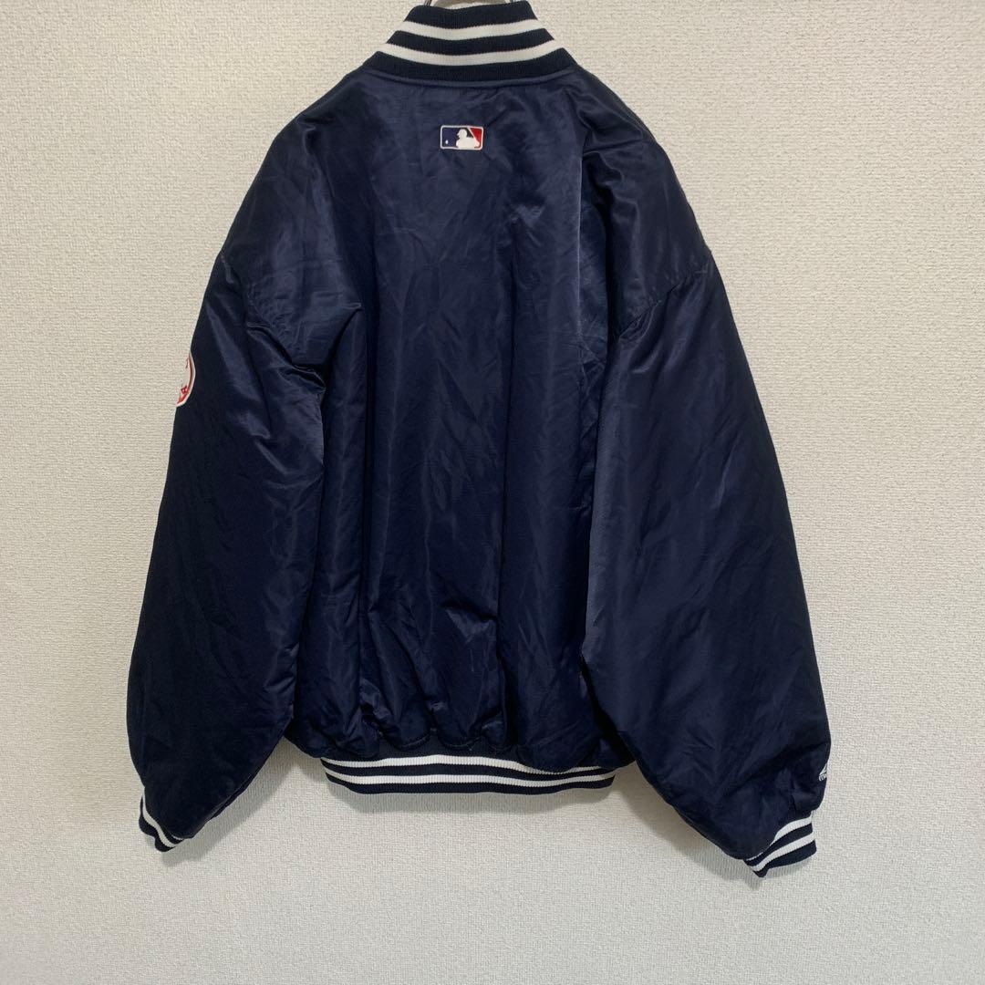 Yankees スタジャン　ナイロン　ヤンキース　サイズL